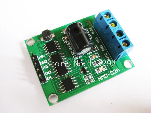 

[[BELLA]Smart car power H-bridge DC motor driver module 3-25V 90A send a strong brake c51 code--5PCS/LOT