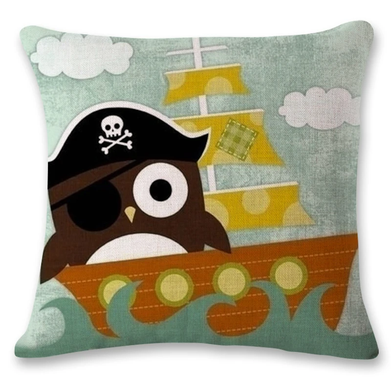 Новинка 2019 милое детское кресло с рисунком Совы поясничная Подушка поддержкой