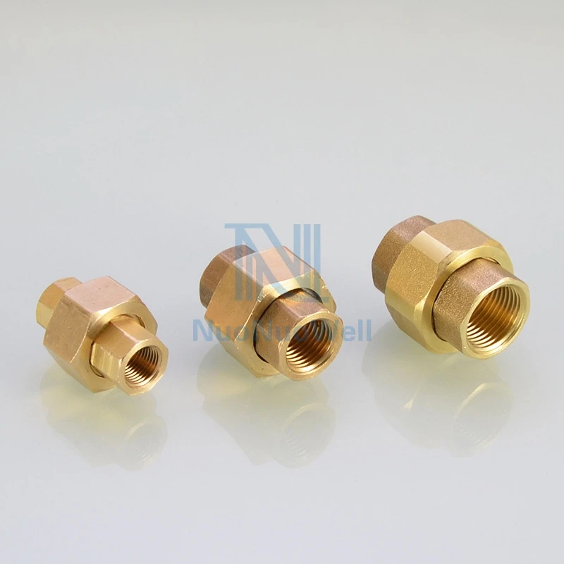 NuoNuoWell 2 шт латунная соединительная муфта для труб 1/8 &quot1/4&quot 3/8 &quotBSP женские