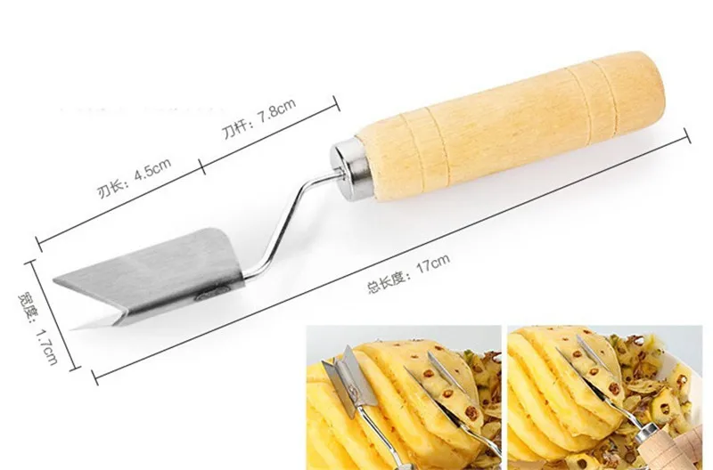 Кухонные принадлежности Фруктовый нож для чистки ананаса Corer Slicers резак легкий