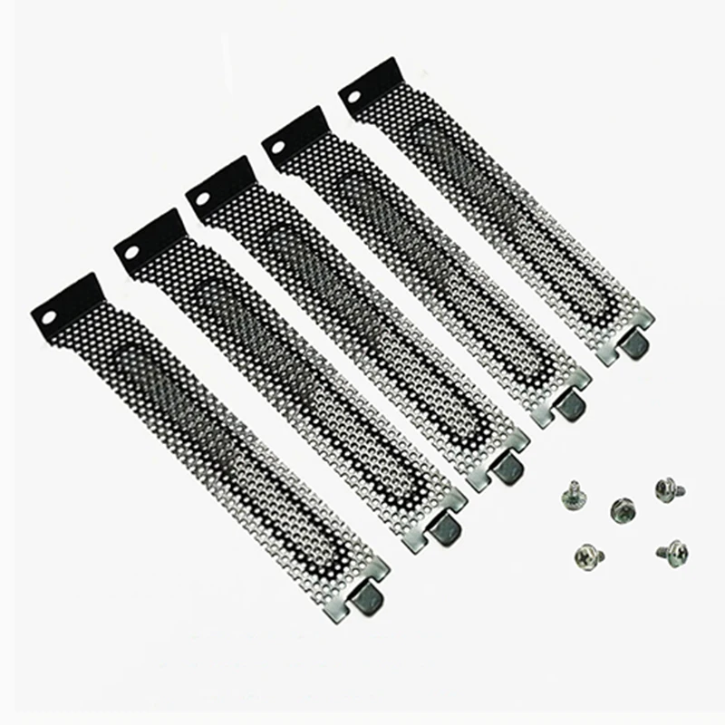 

Шасси PCI Bit вентильная перегородка 110,8*18 мм шасси перегородка охлаждающий вентилятор Пылезащитная перегородка электрофорез черный металлич...