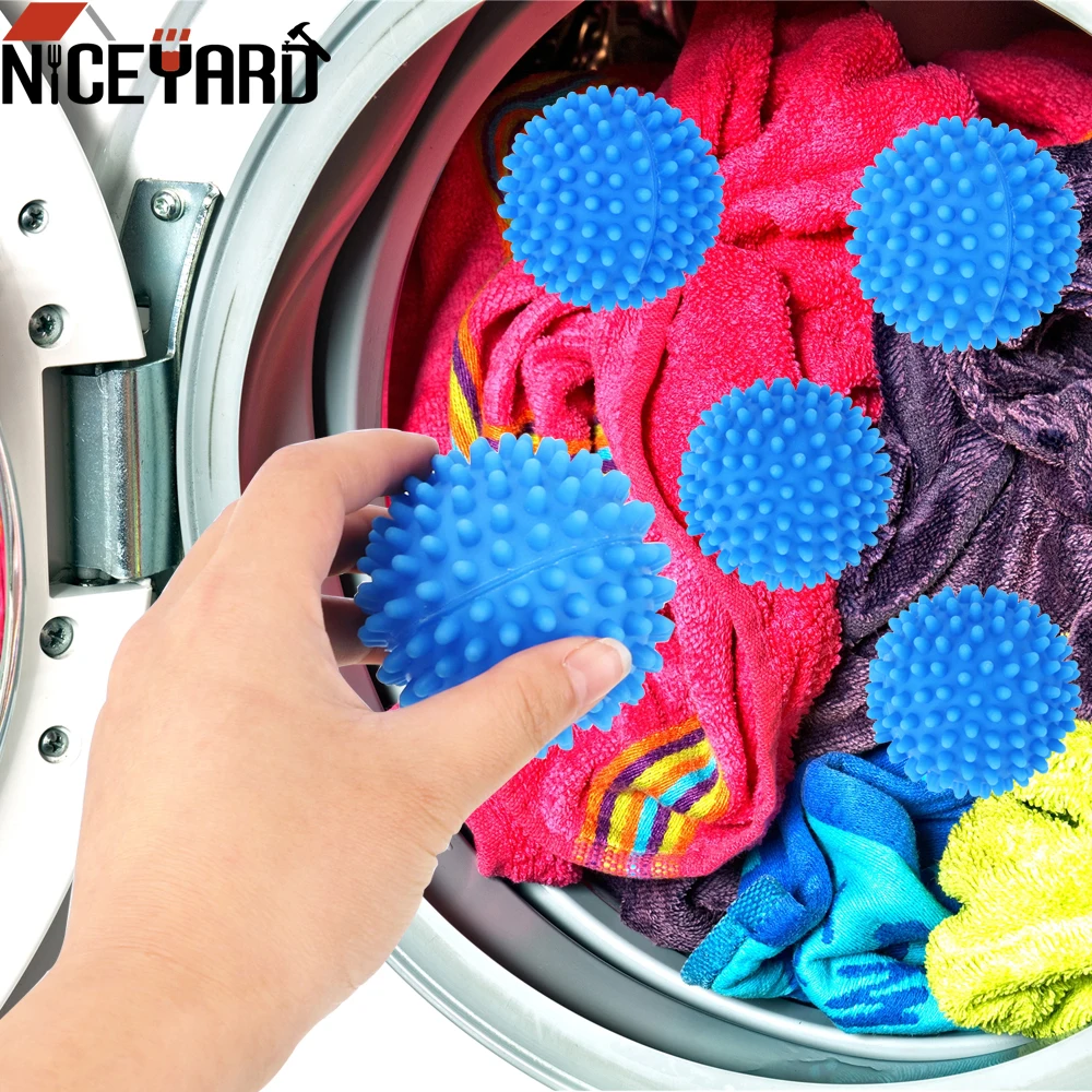 Многоразовые шарики для сушки пвх NICEYARD смягчения ткани стиральной машины стирки