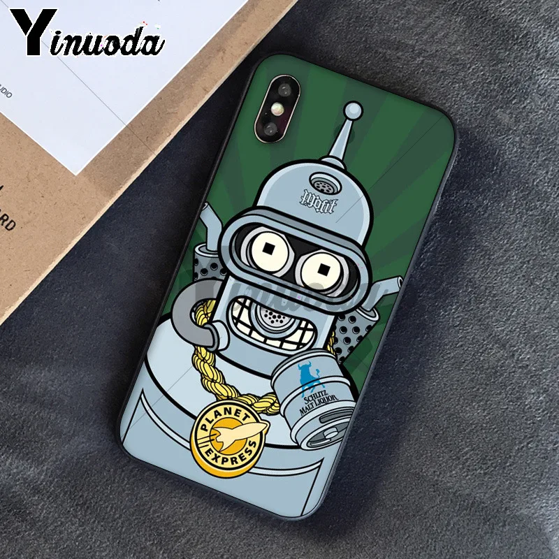 11pro MAX Bender Bending Rodriguez клиент высокое качество чехол для телефона iPhone 6S 6plus 7plus 8 8Plus X Xs