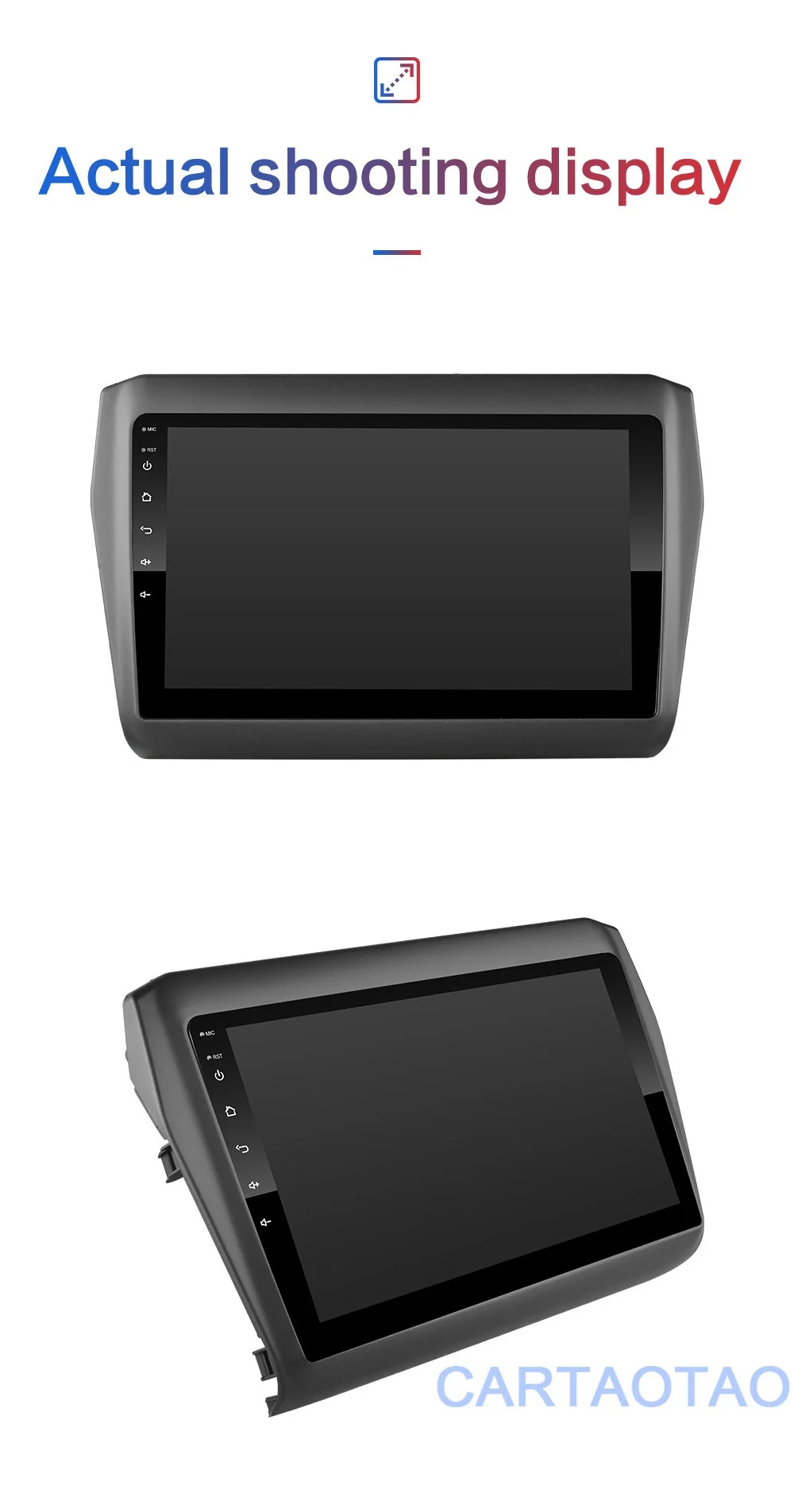 2G+ 32G " 2din Android 8,1 GO автомобильный dvd-плеер для Suzuki Swift автомобильный Радио gps навигация wifi BT плеер