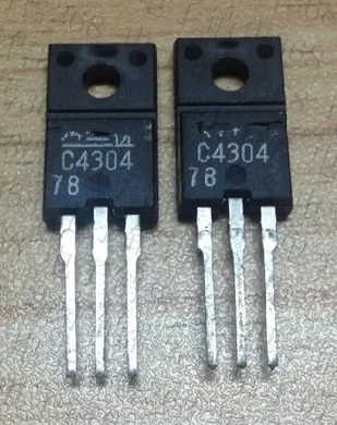 10 шт./лот 2SC4304 C4304 TO 220F NPN Мощный транзистор 3A / 800 V новый оригинальный|Инструменты