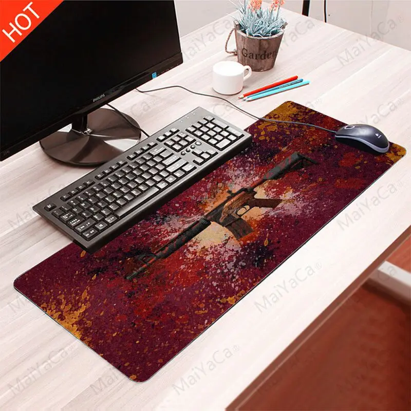

MaiYaCa Non Slip PC CS GO girls and boy gift large Beautiful Anime Mouse Mat Size for 40x90cm Rubber Rectangle Mousemats