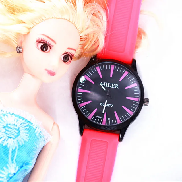 Reloj Mujer спортивные мужские часы женские модные платье Кварц Студент силиконовые