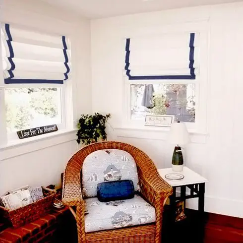 Лидер продаж роскошные шторы в европейском стиле из хлопка и льна римские жалюзи