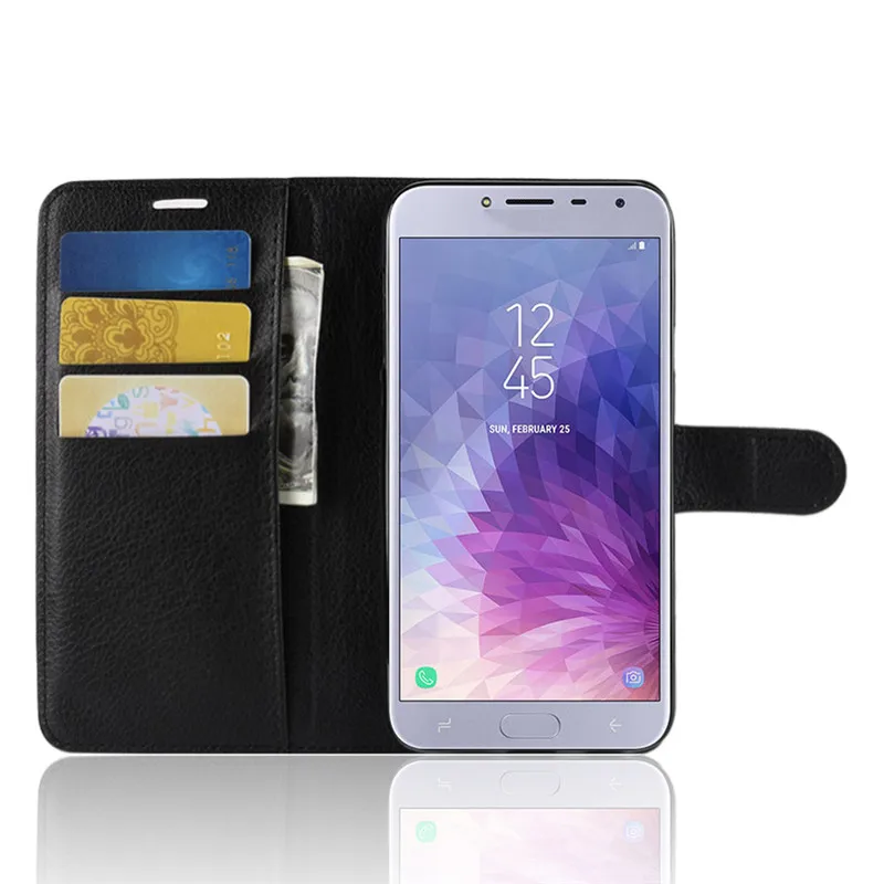 Для samsung Galaxy J4 2018 евро версия случае 5 дюймов Бумажник кожаный чехол для Обложка