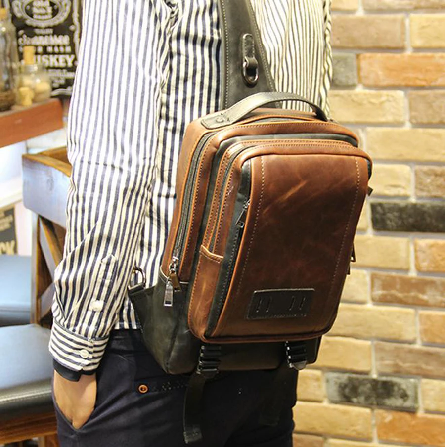 Новинка! В продаже мужские плечевые сумки из шотландки модные почтовые винтажные