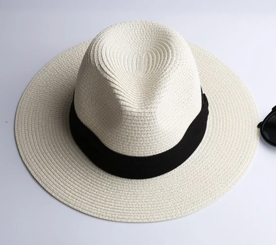 Шляпа женская летняя с широкими полями и плоским козырьком|fashion fedora|fashion fedora hatfedora