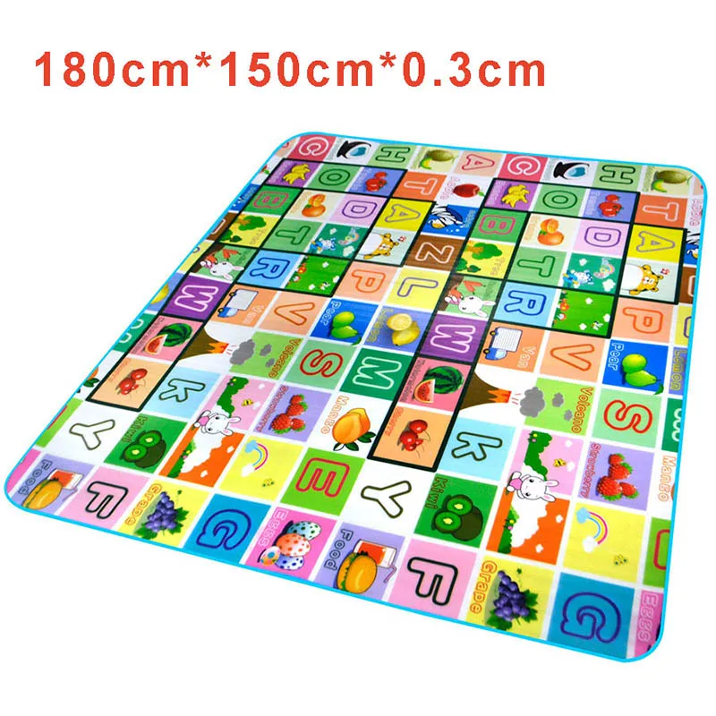 Детский игровой коврик с рисунком парка развлечений|playing blanket|baby play matplay mat |