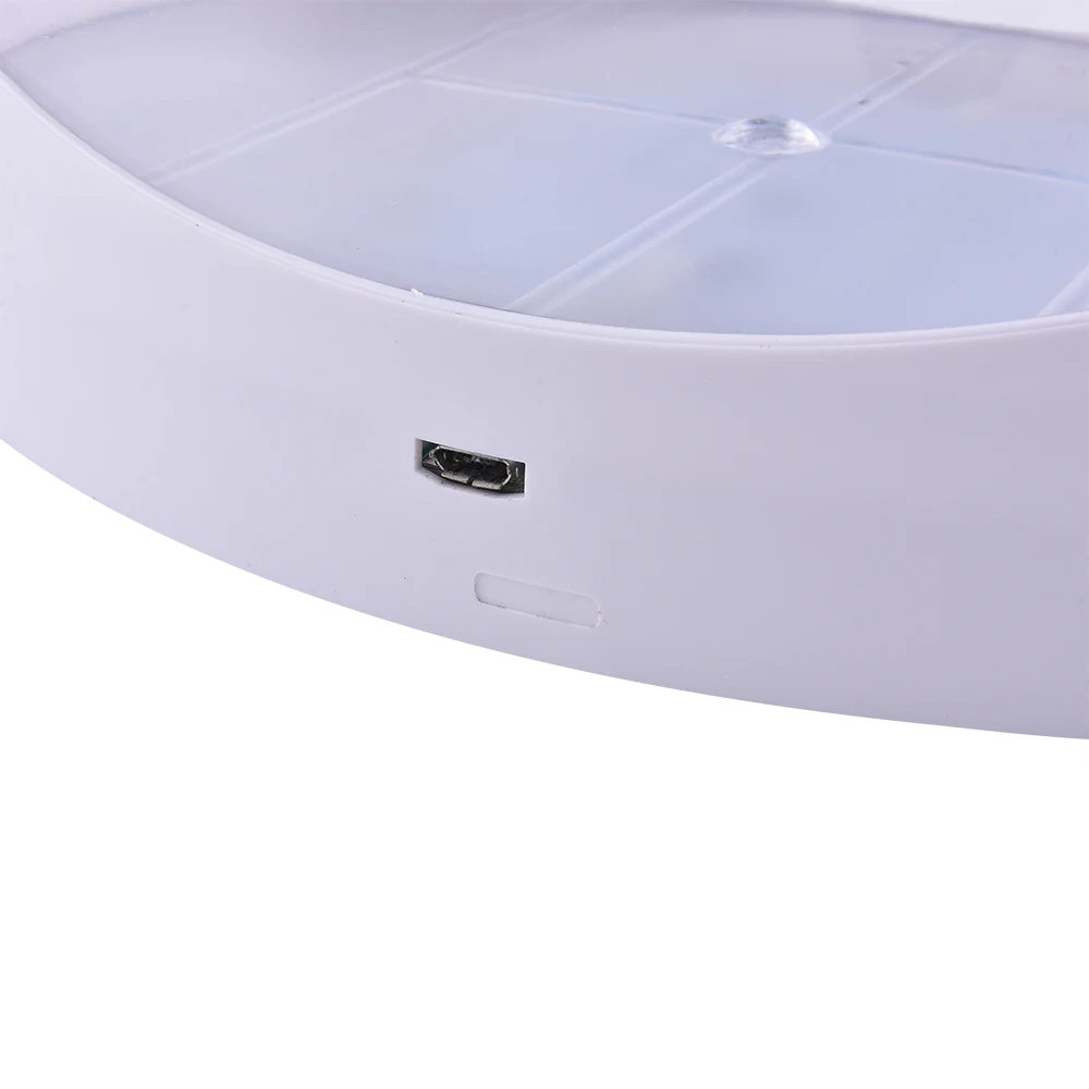Цвет Фул светодиодный светильник мини аквариум мини-аквариум 1,2 Вт USB 3L емкость Автоматическое преобразование лампы Цвет рыболовные принадлежности D30