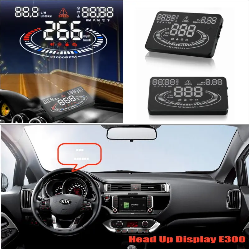Для Kia Rio/K2/Optima/K5 2010 2020 автомобильный OBD HUD электронный дисплей на лобовое стекло|head