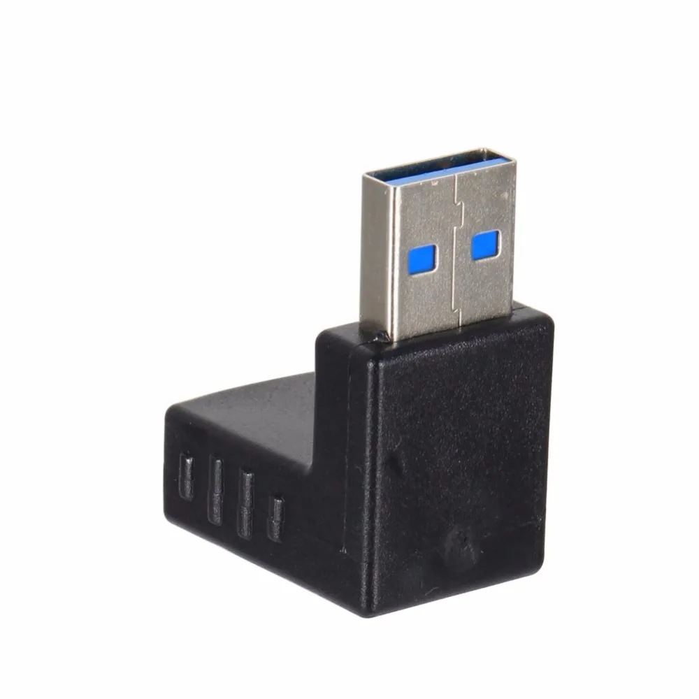 USB 3 0 A адаптер Папа-мама удлинитель 90 градусов прямоугольный штекер с женскими