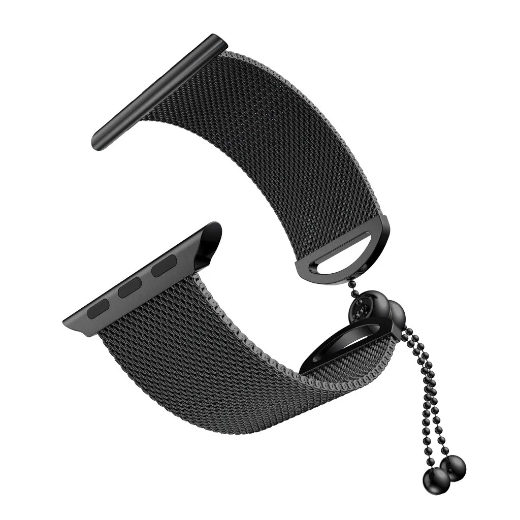 Высокое качество Мода Миланского нержавеющая сталь браслет ремешок для Apple Watch