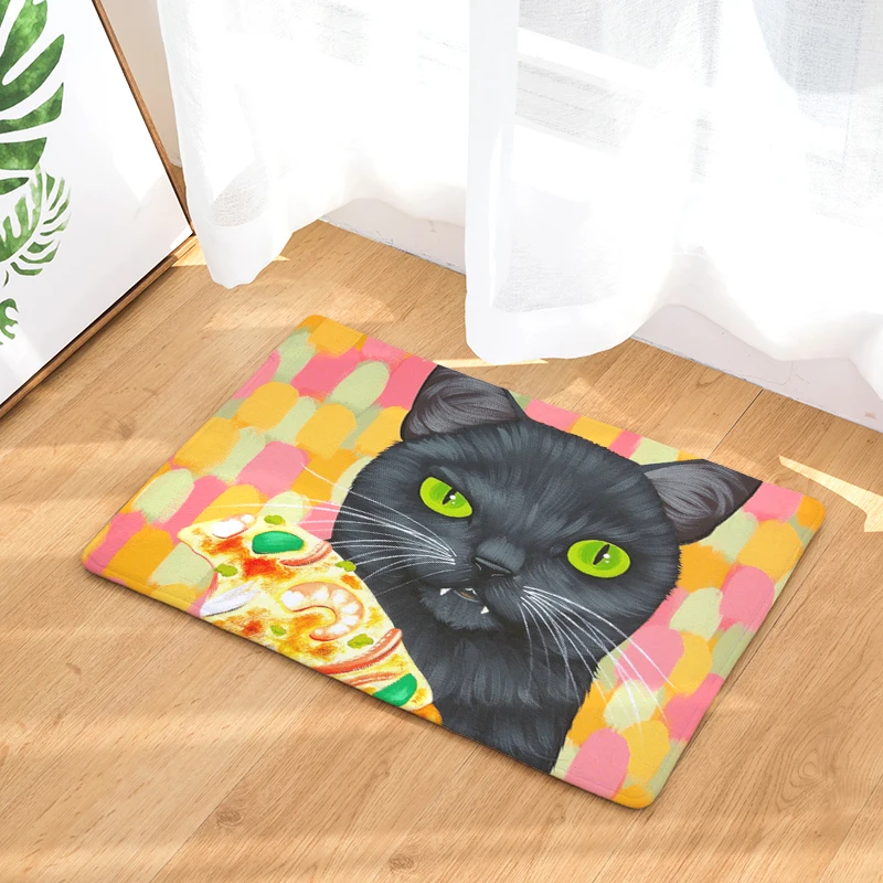 Новинка 2017 домашний декор Мультяшные котики животные необскользящие кухонные