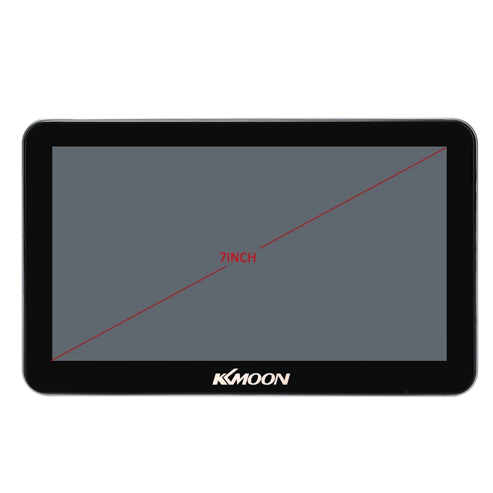 Портативный Автомобильный GPS навигатор KKmoon 128 Мб ОЗУ 4 Гб ПЗУ MP3 FM видео 7 дюймов HD с