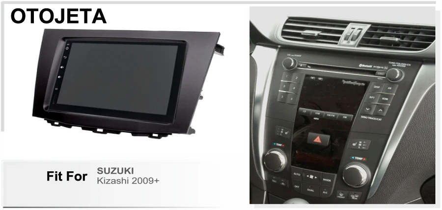 Android 9,0 Радио 8 ядерный Автомобильный мультимедийный gps навигатор для Suzuki Kizashi 2009 стерео Aux bluetooth HD видео плеер рамка камеры
