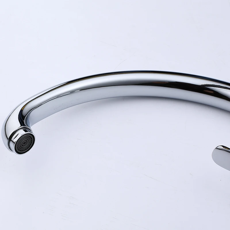 shai kitchen faucet 360 degree swivel solid zinc alloy kitchen mixer cold and hot kitchen tap single hole water tap free global shipping