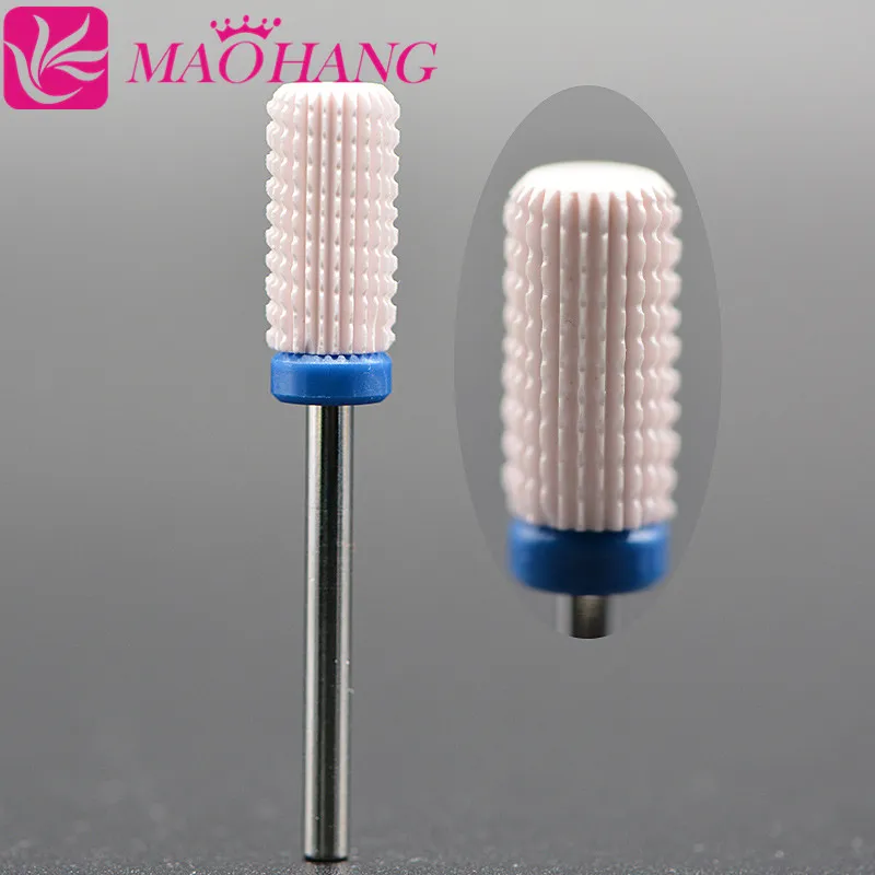 

Фрезы для маникюра MAOHANG, 1 шт., керамический сверло для ногтей дюйма