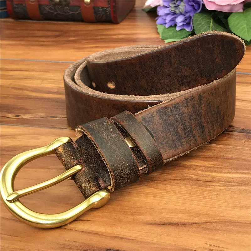 Кожаные ремни без пряжки мужской ремень Ceinture Homme мужские кожаные ремни без пряжки мужской ремень из натуральной Leather105-125CM SP05