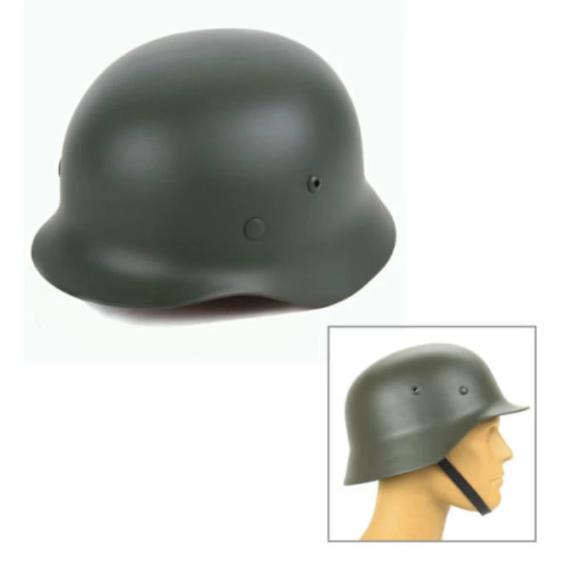 

Classical Green WW2 WWII German Elite Wh Army M35 M1935 Steel Helmet Stahlhelm