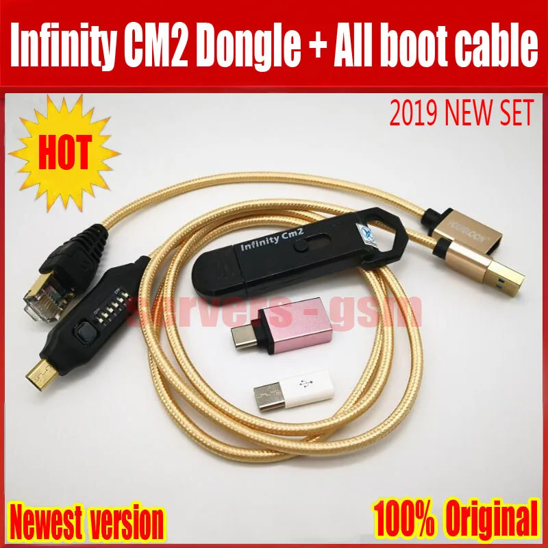 Оригинальный новый ключ Infinity CM2 бокс infinity Dongle + umf все в одном кабель загрузки для