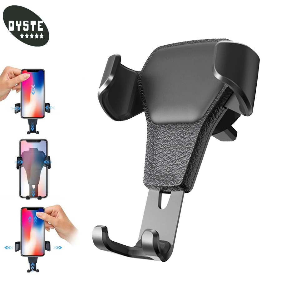 Suport Telefon Auto Car Phone Holder Soporte Carro Para Celular For iphone XS X Movil Coche Telefoonhouder Mobile Araba Tutucu