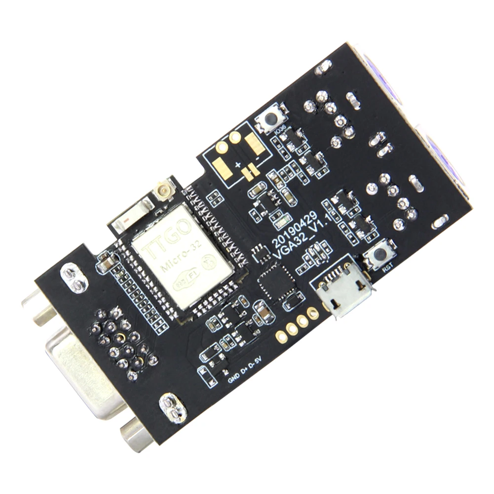 VGA32 V1.1 VT терминал Замена мини-графической библиотеки игровой двигатель мышь
