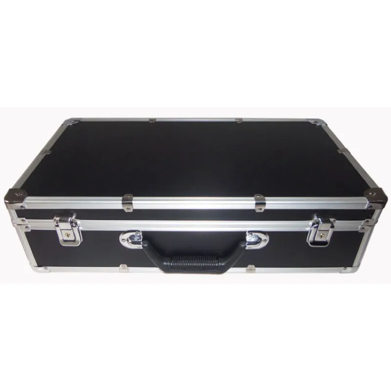 

510*280*135mm Aluminum Tool case suitcase toolbox File box Impact resistant Security case equipment camera case with foam