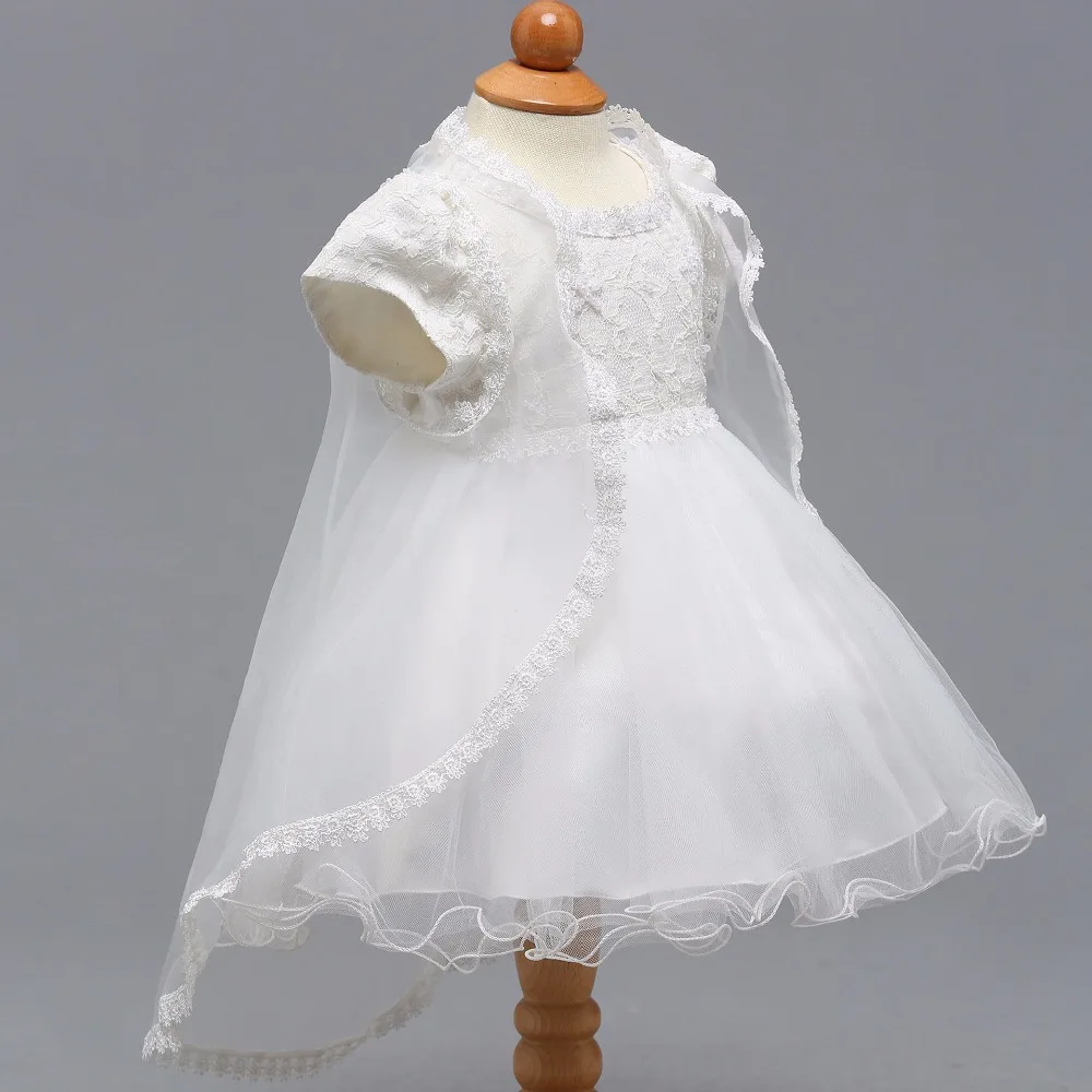 Платье принцессы для новорожденных девочек комплект из двух предметов шаль