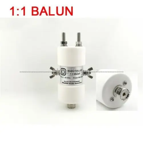 1:1 BALUN power 500 Вт SSB PEP 750 для наружного радиоприемника QRP Коротковолновая антенна