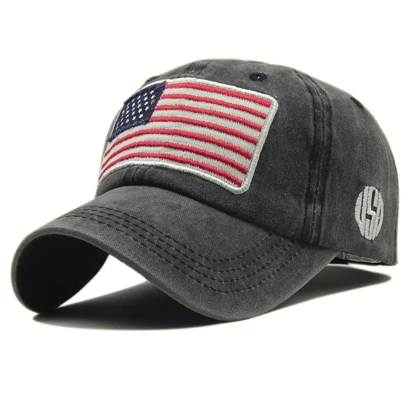 Бейсбольная кепка с американским флагом женская Snapback для мужчин Кепка в стиле