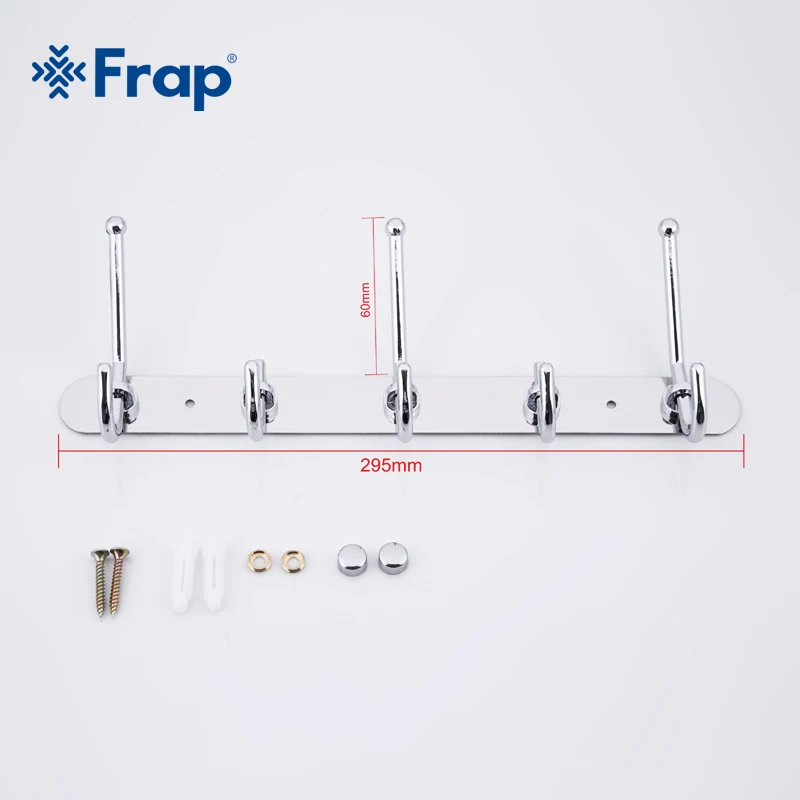 Высококачественный хромированный крючок Frap из цинкового сплава для одежды