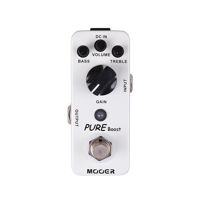 MOOER микро серия чистый эффект гитарная педаль компактная True Bypass 2 band EQ с золотым