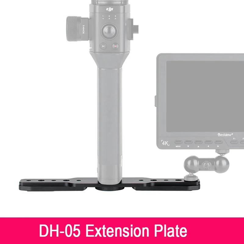 DH-05 Plate AgimbalGear DSLR Стабилизатор карданный Аксессуары Универсальный для Zhiyun Weebill Lab Crane 2 V2 Feiyu AK2000 DJI Ronin-S Moza Air 2 - Цвет: DH-05 Plate