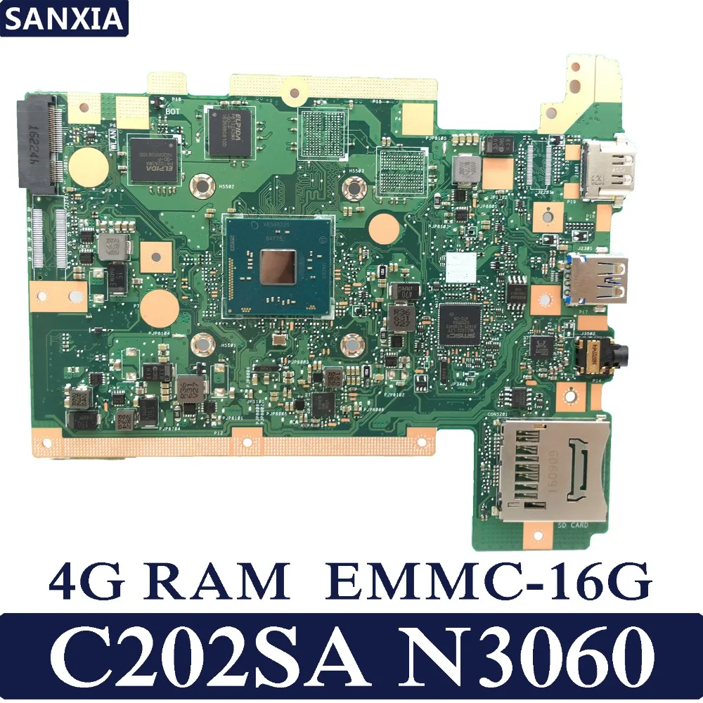 Материнская плата KEFU C202SA для ноутбука ASUS C202S C202 протестированная оригинальная