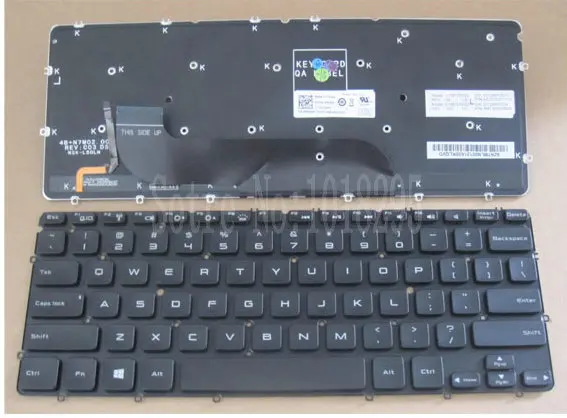 US Keyboard FOR DELL XPS 12 13 13D 13R L321X L322X 0MH2X1 L221 L321 L322 XPS13R XPS13D English laptop keyboard Backlight | Компьютеры и