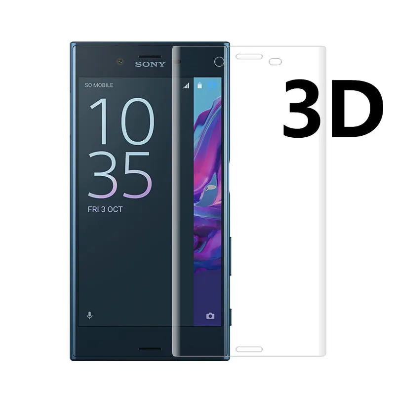 Для Sony Xperia XZ XZs F8331 G8231 3D изогнутое полноэкранное закаленное стекло Защитная