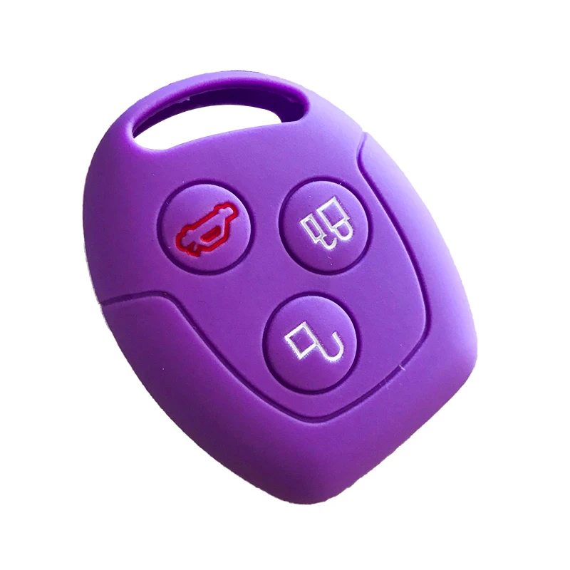 Силиконовый защитный держатель RMLKS для автомобильного ключа чехол-сумка Ford Fusion