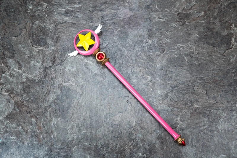 Аниме CARDCAPTOR SAKURA Card Captor Sakura Birdhead Star Magic Stick палочка аксессуары для косплея Porp
