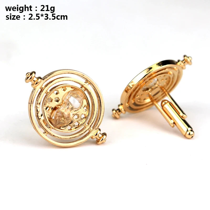 Запонки MOCHUN HP вращающиеся шпильки песочные подвески ювелирные изделия для