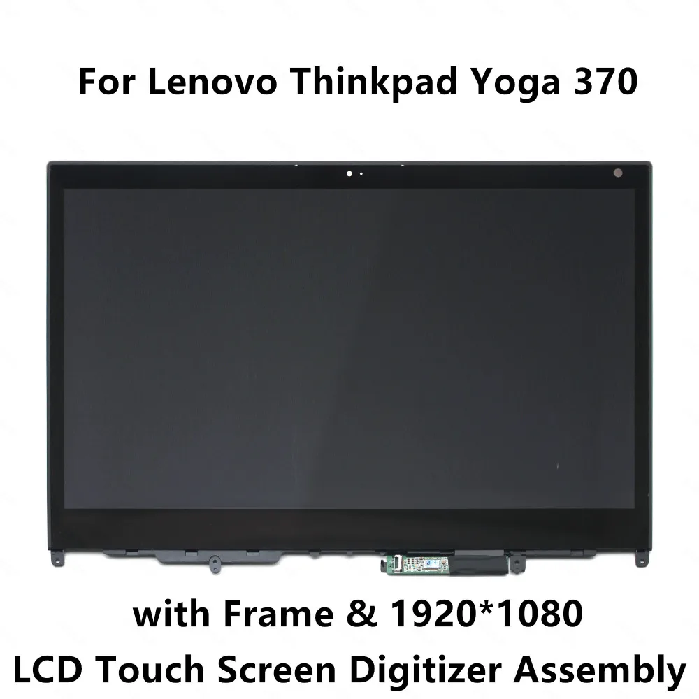 Дигитайзер сенсорного экрана 13 3 ''FHD ЖК дисплей в сборе + рамка для Lenovo Thinkpad Yoga