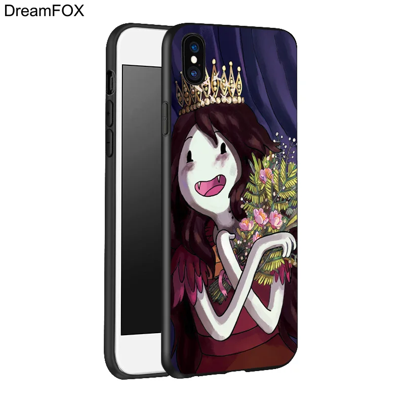 DREAMFOX K073 время Марселин Черный Мягкий ТПУ силиконовый чехол-накладка для Apple iPhone 11