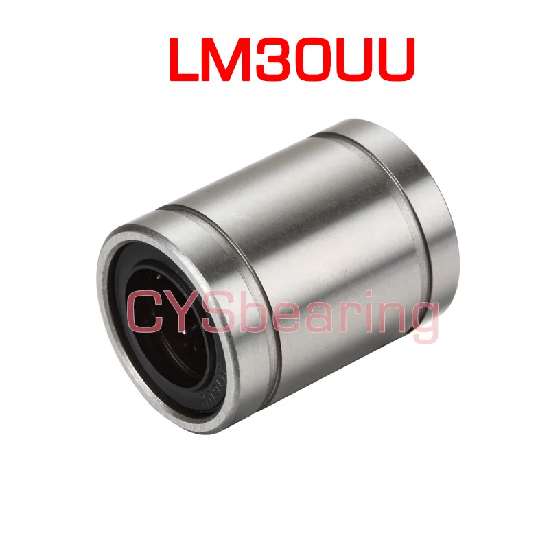 30 мм LM30UU LM30 LM30UUOP LM30UUAJ открытый 30x45x64 втулка линейный подшипник движения|30mm shaft|bearing