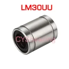 30 мм LM30UU LM30 LM30UUOP LM30UUAJ открытый 30x45x64 мм втулка линейный подшипник движения
