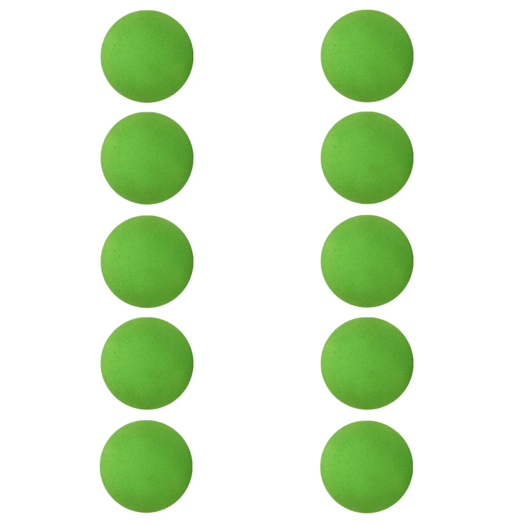 Мячи для гольфа из пены ЭВА 10 шт./лот мягкие губчатые мячи игры на открытом