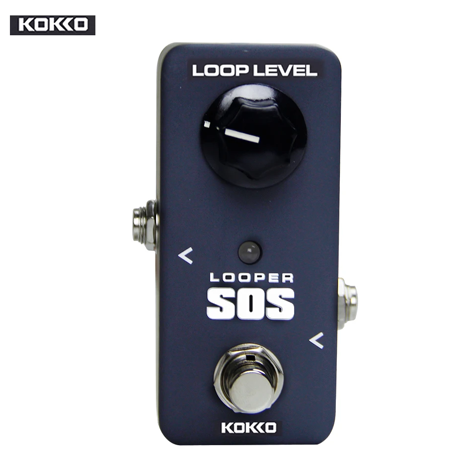 

Педаль эффектов для гитары Kokko FLP2 Mini SOS Looper, портативная, высококачественная педаль эффектов для гитары, аксессуары для гитары