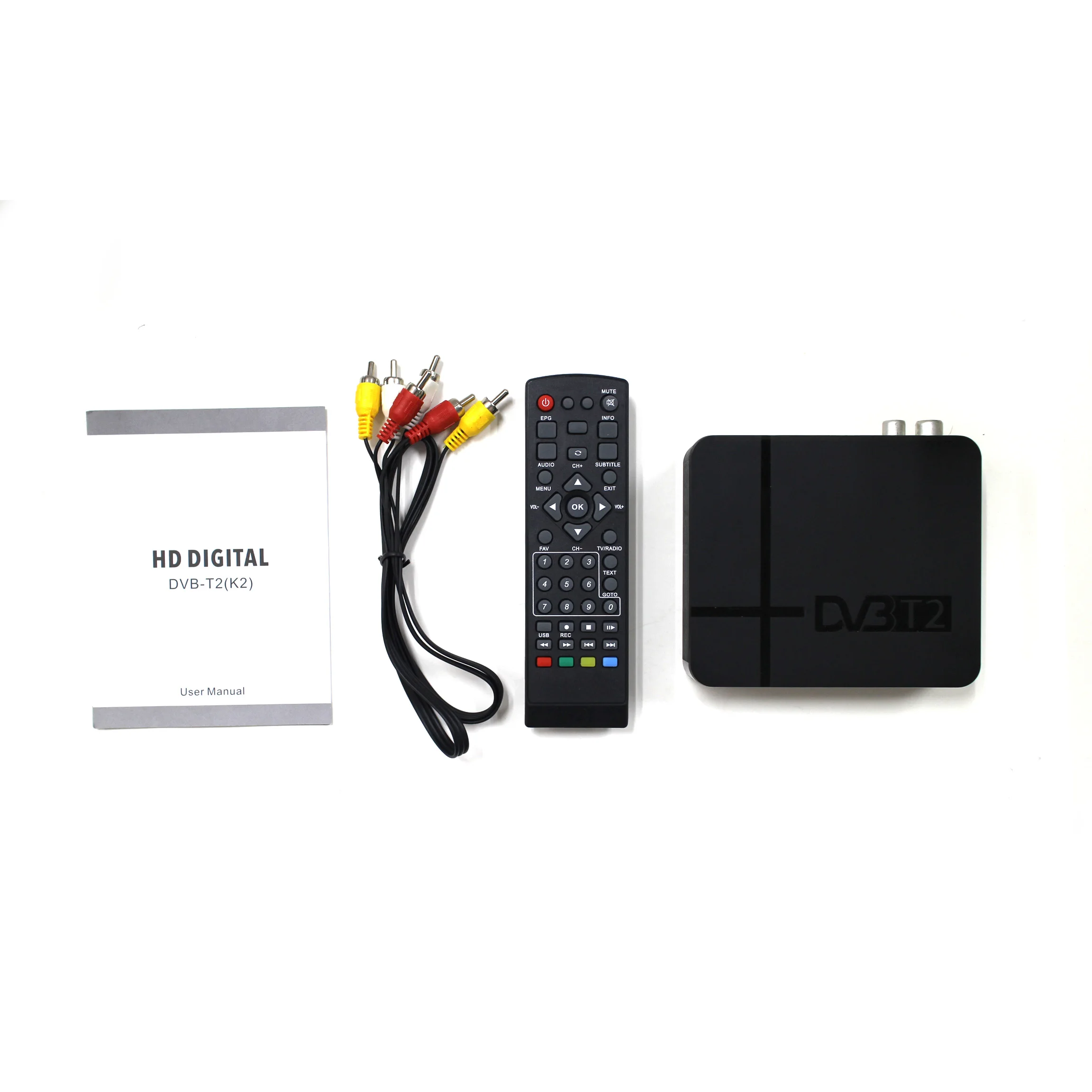TV box DVB T2 Digital Terrestrial Receiver DVB-T2 MPEG-2/-4 H.265 Support IPTV HDMI Set Top Box For Europe/Russian DVBK2max | Электроника